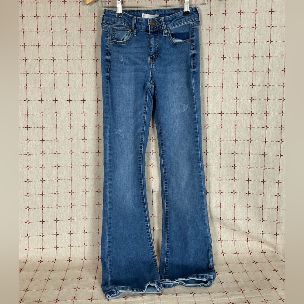 Bundle of 3 SO Juniors Size 3 /26 Flare & Bootcut Jeans PreLoved Low & High Rise - Picture 6 of 7